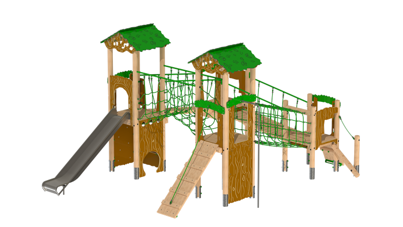 Technical render of a Eagle Play Tower